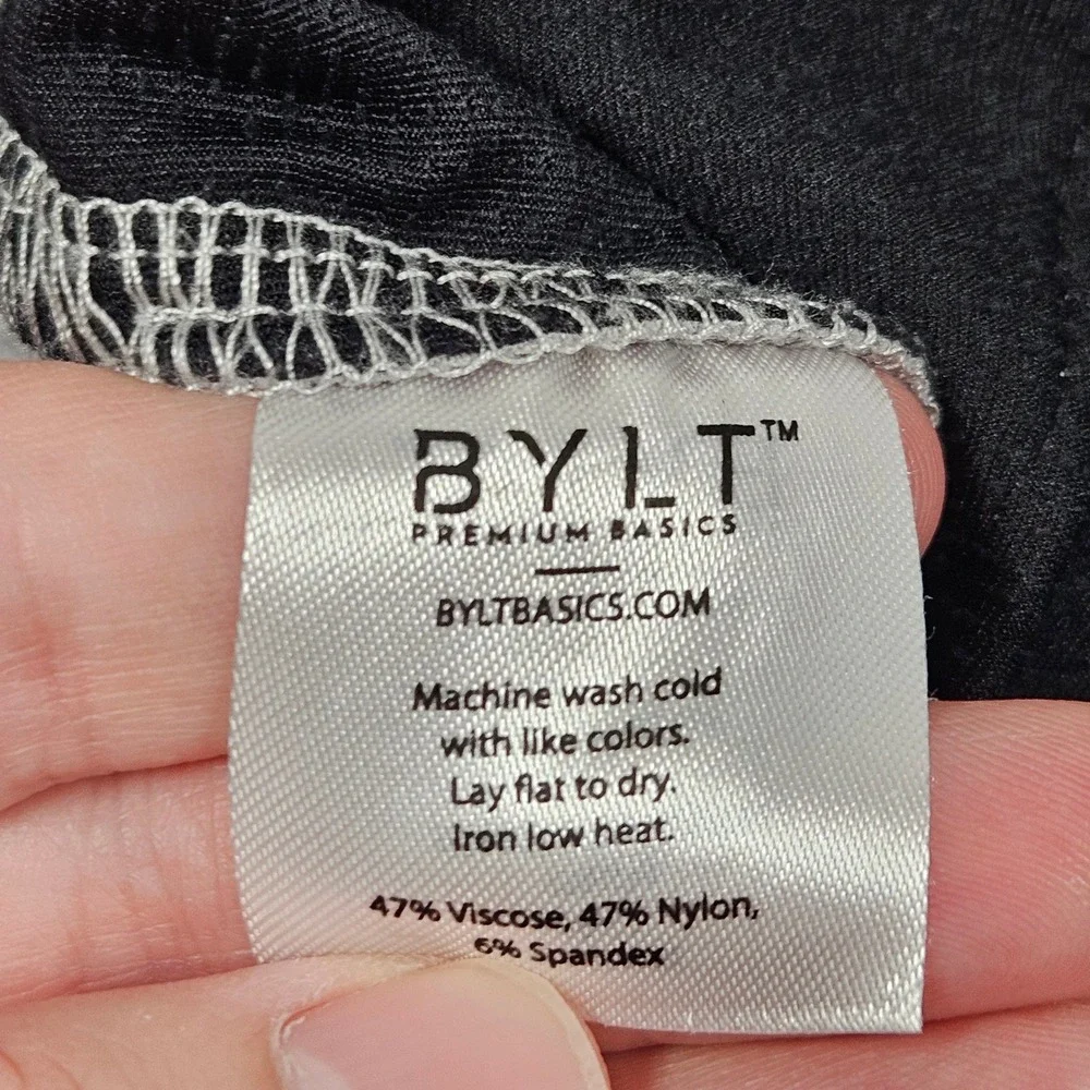 BYLT Everyday Pant 2.0 Mens Small Gray Slim Fit Stretch Performance Golf Office